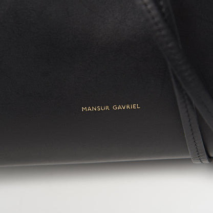 Mansur Gavriel Calfskin Mini Lady Bag Black Flamma 6 of 12