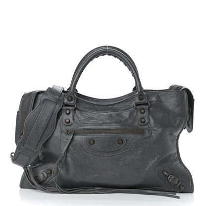 Balenciaga Agneau Classic Hardware City Gris Fossile 2 of 11