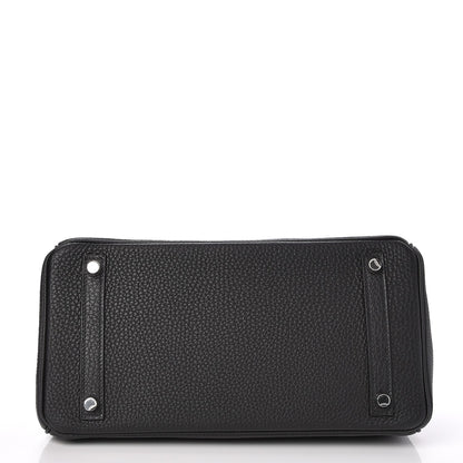 Hermes Togo Birkin 30 Black 6 of 34