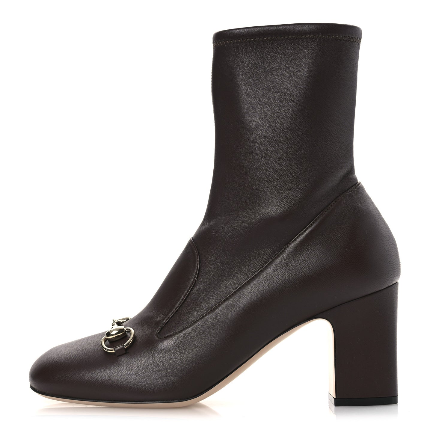 Nappa Horsebit Ankle Boots 39 Brown
