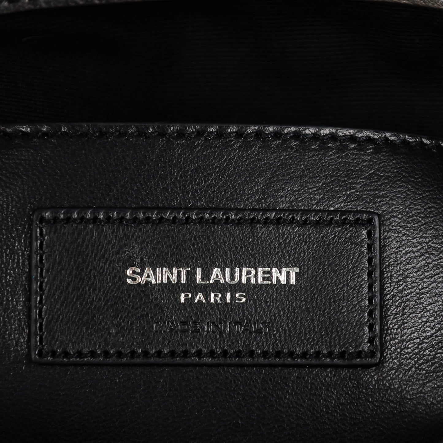 Calfskin Matelasse Chevron Monogram Large College Satchel Dark Anthracite