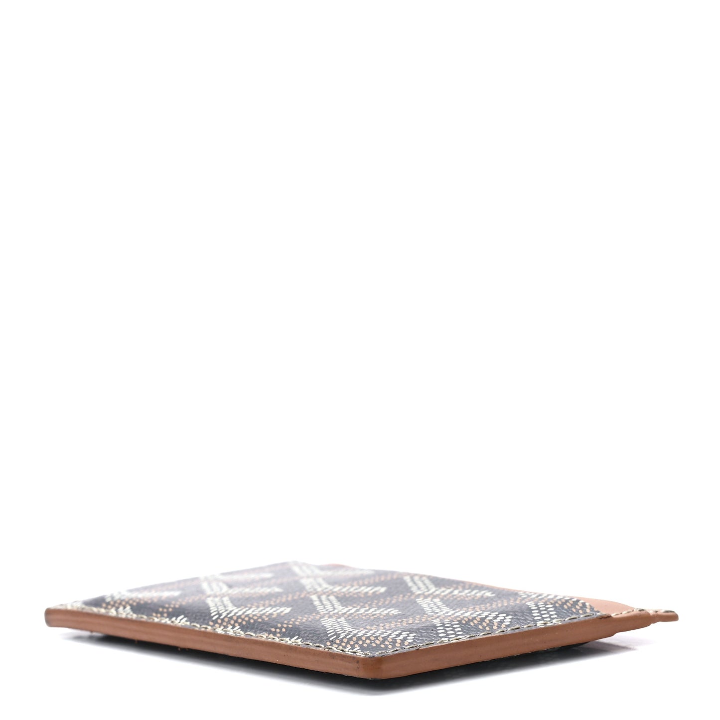 Goyardine Saint Sulpice Card Holder Black Gold
