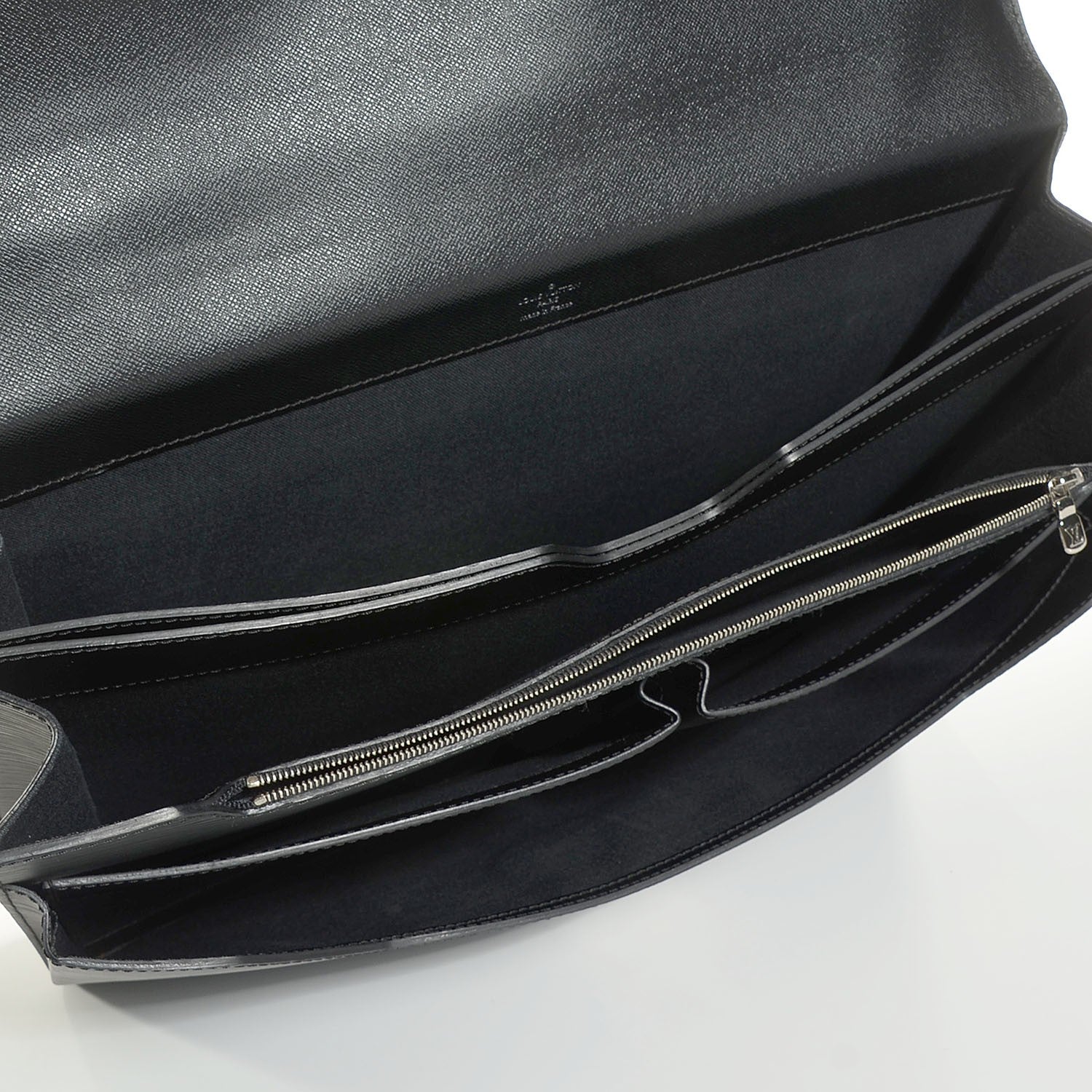 Louis Vuitton Epi Robusto 2 Compartment Briefcase Black 5 of 7