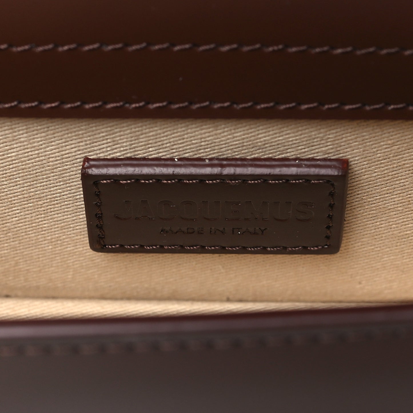 Smooth Calfskin Le Bambino Brown