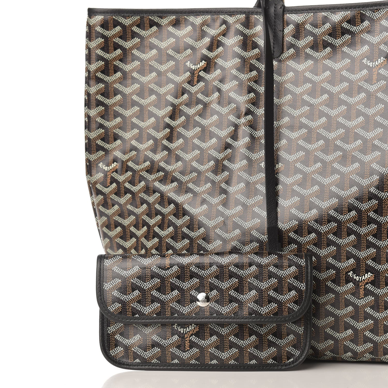 Goyard Goyardine Saint Louis GM Black 9 of 11