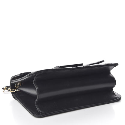 Chanel Sheepskin Quilted Beauty Lock Flap Black 4 of 15