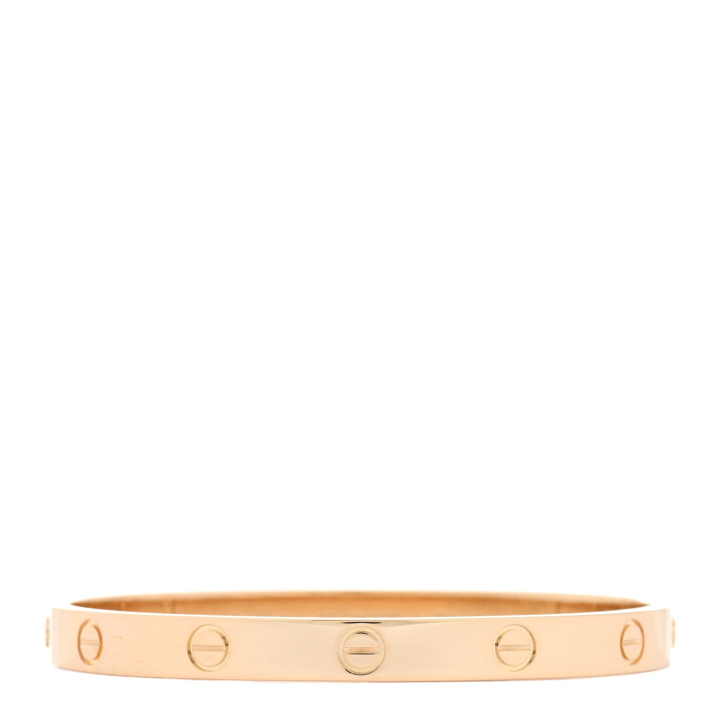 18K Yellow Gold LOVE Bracelet 17