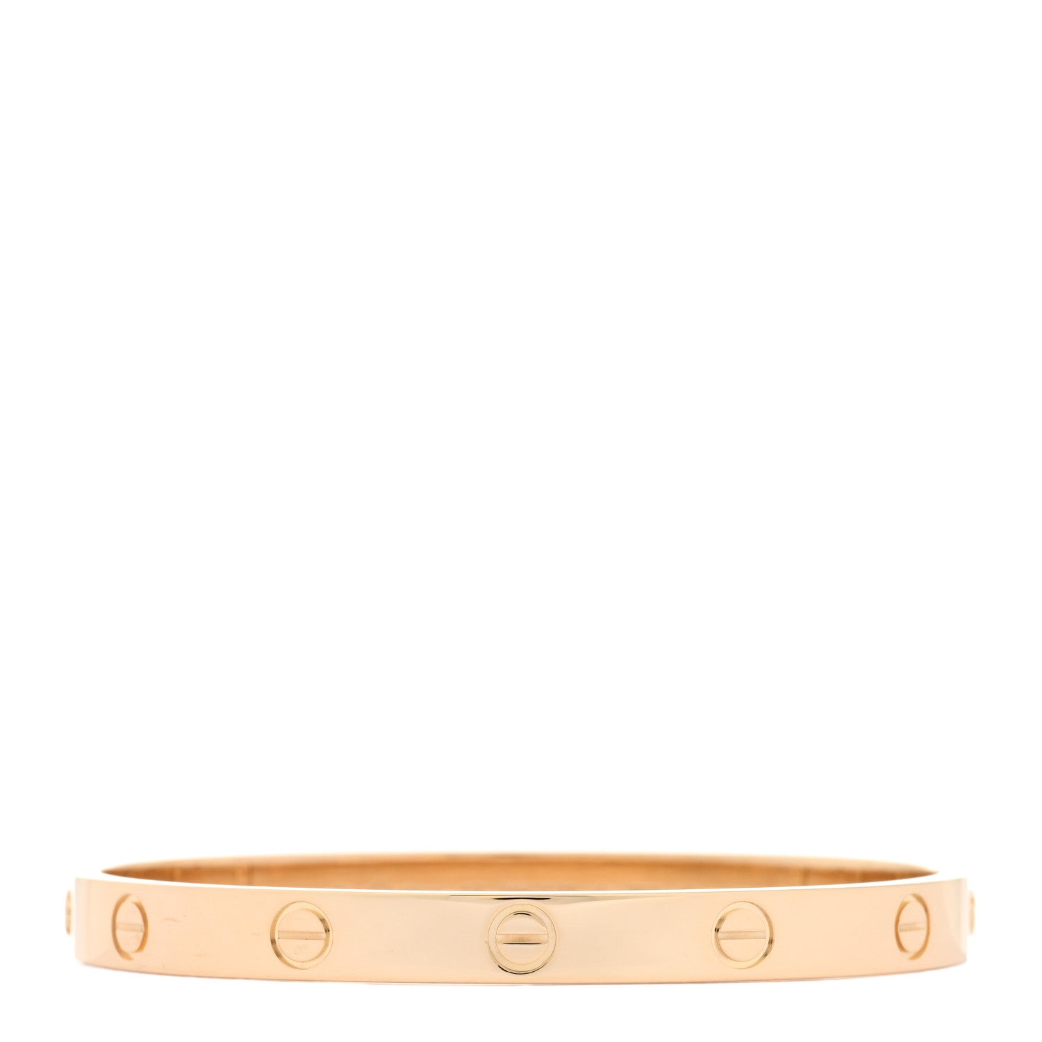 Cartier 18K Yellow Gold LOVE Bracelet 17 1 of 5