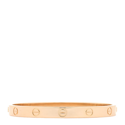 Cartier 18K Yellow Gold LOVE Bracelet 17 1 of 5