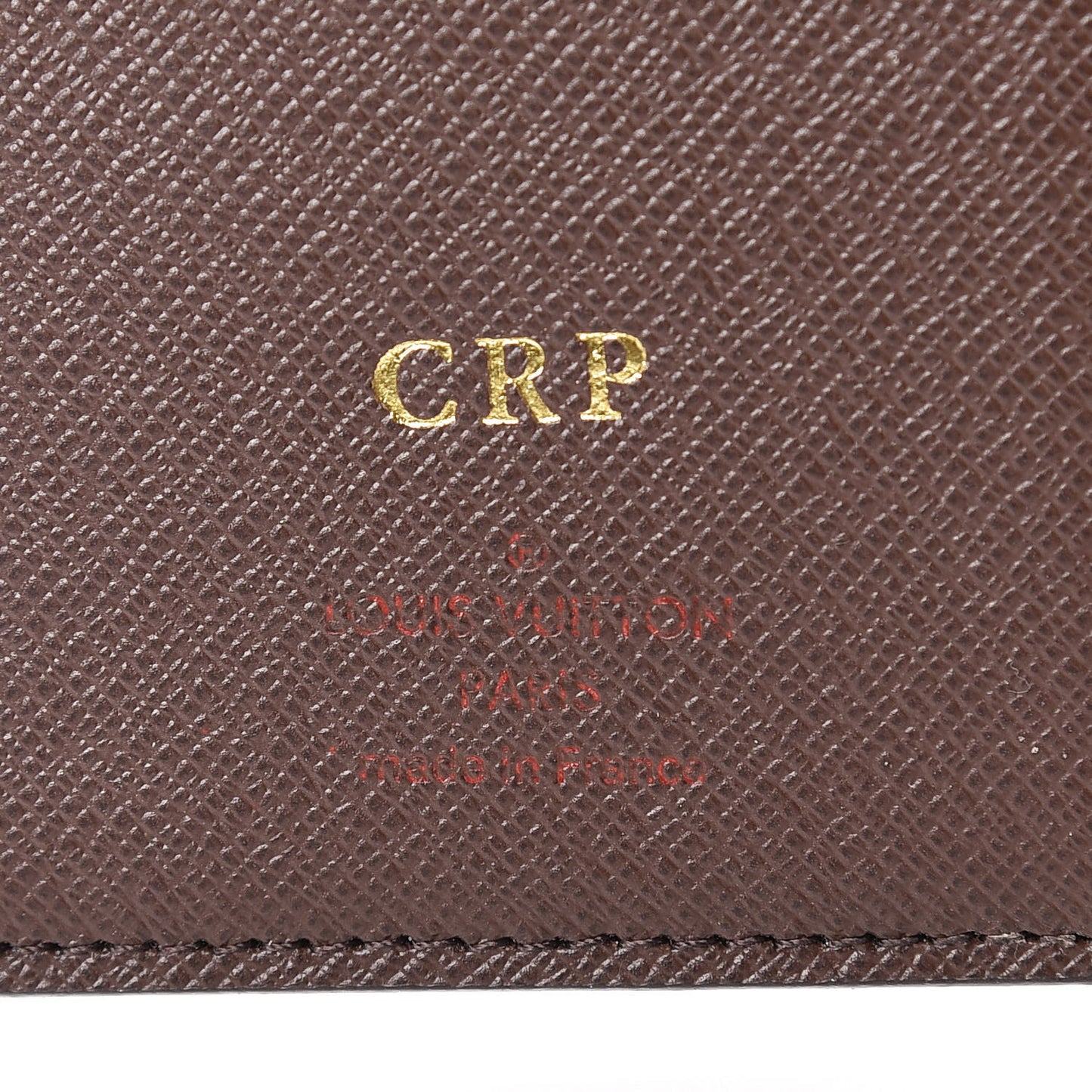 Damier Ebene Small Ring Agenda Cover