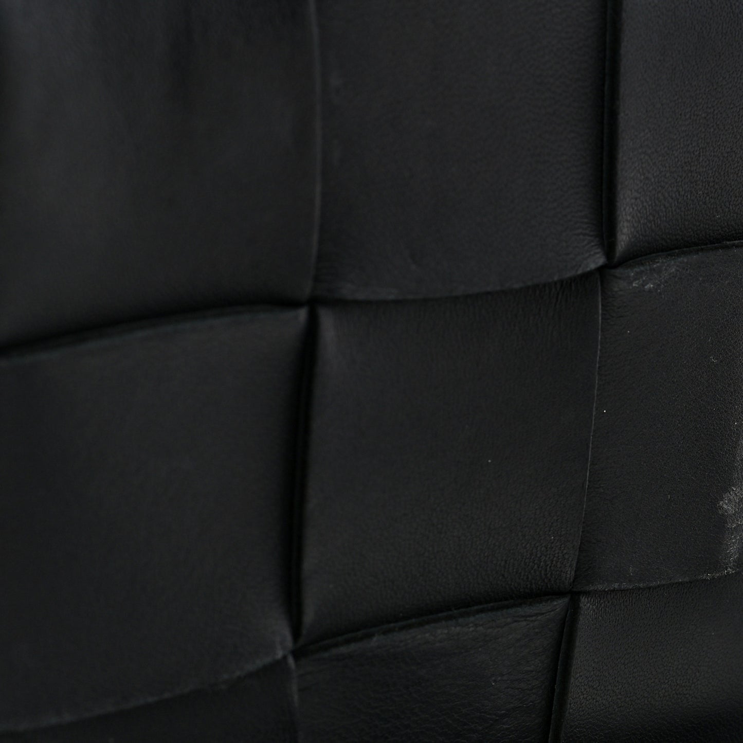 Lambskin Maxi Intrecciato Cassette Crossbody Bag Black