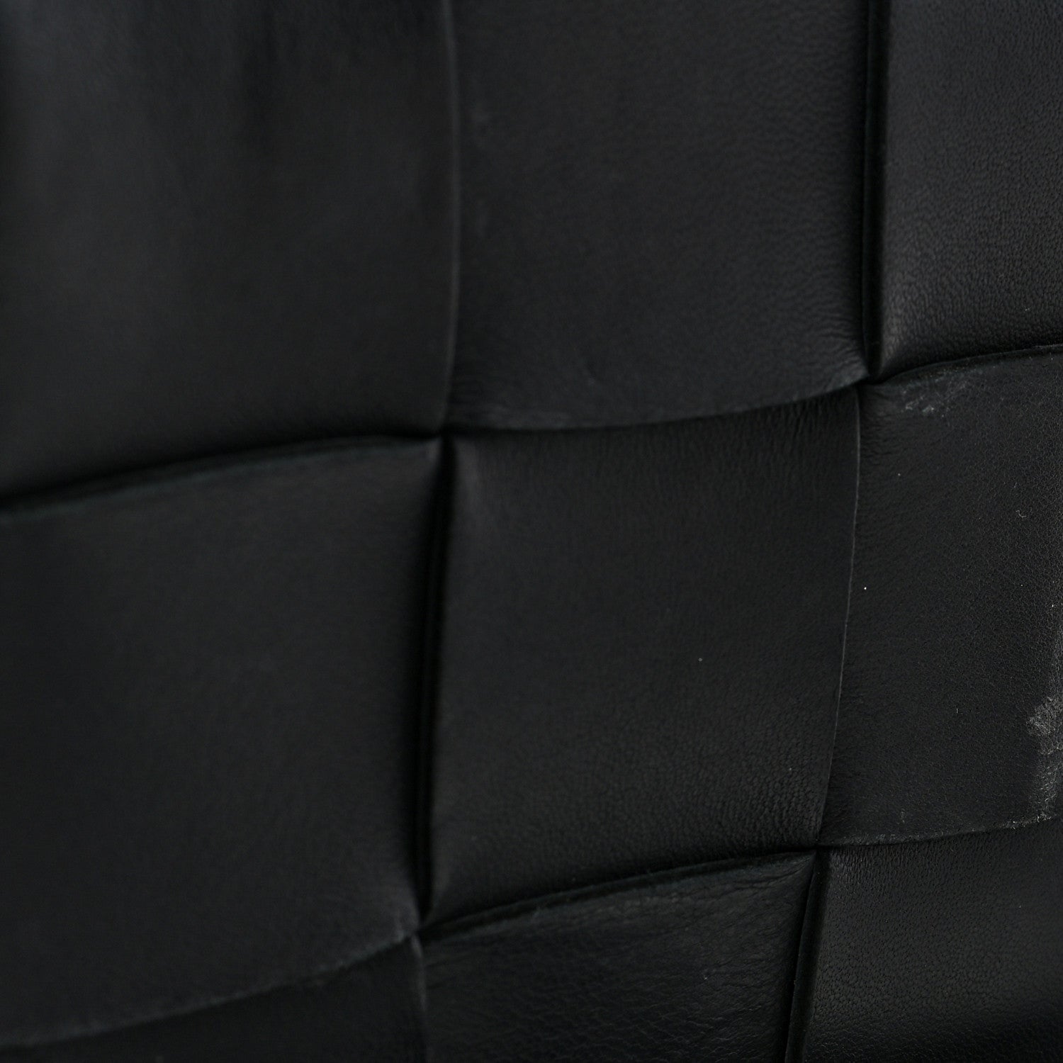 Bottega Veneta Lambskin Maxi Intrecciato Cassette Crossbody Bag Black 8 of 10