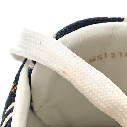 Louis Vuitton Jacquard Since 1854 Time Out Sneakers 38.5 Blue 10 of 10
