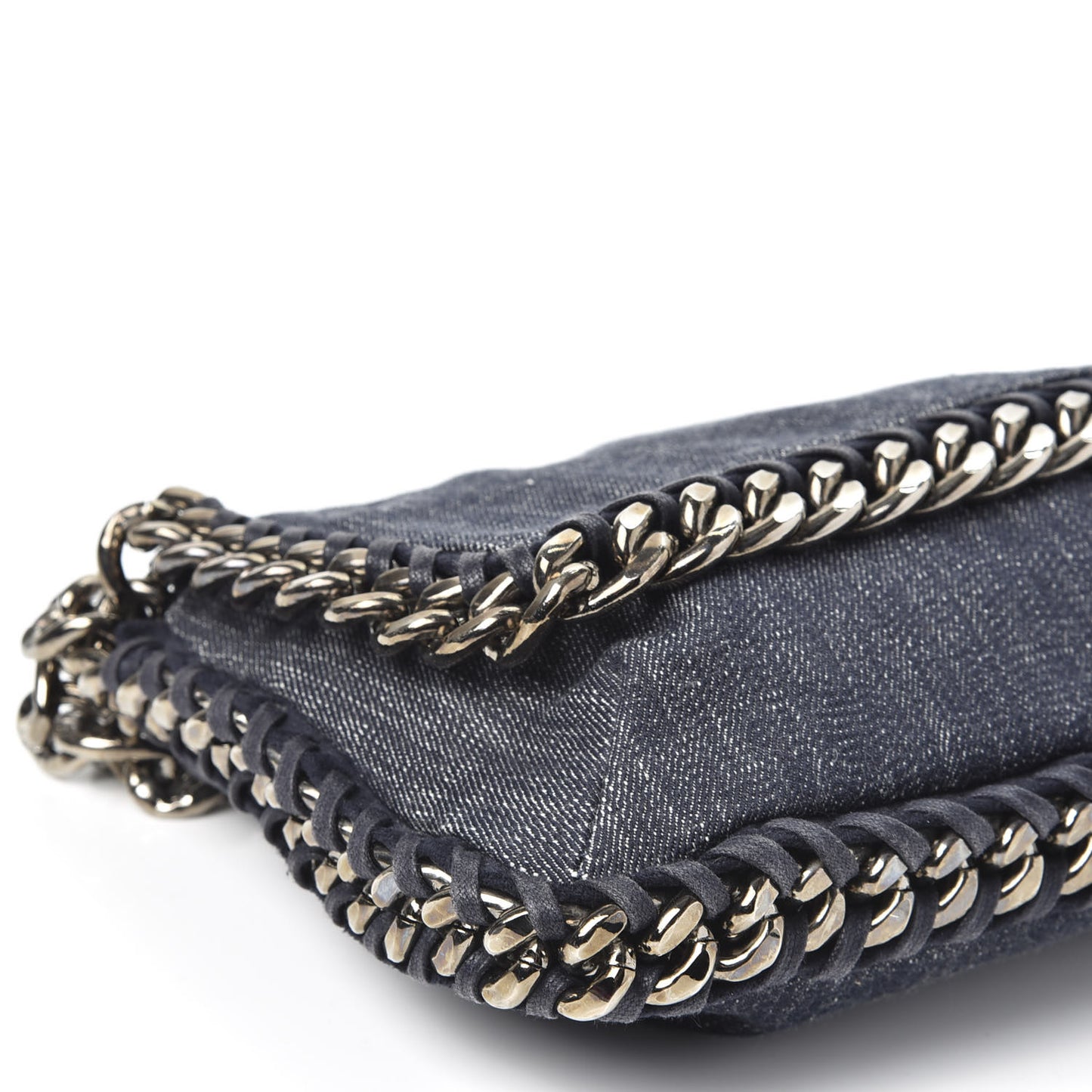 Denim Falabella Clutch Blue