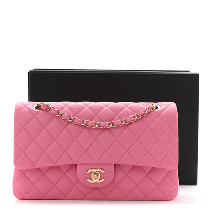 Chanel Caviar Quilted Medium Double Flap Pink 11 of 11