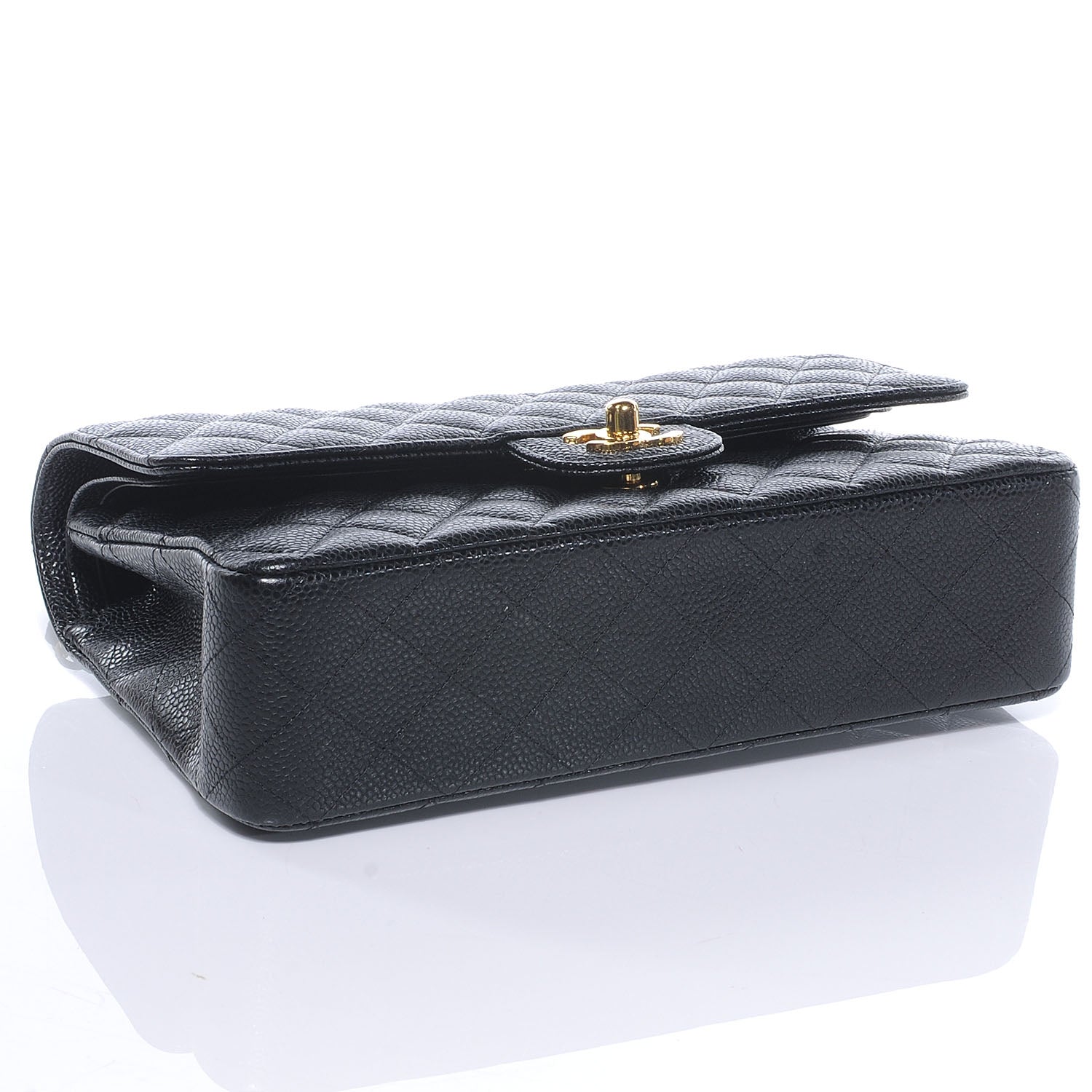 Chanel Caviar Quilted Medium Double Flap Black 4 of 8