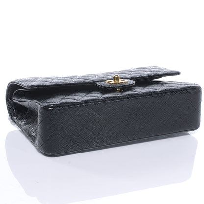 Chanel Caviar Quilted Medium Double Flap Black 4 of 8