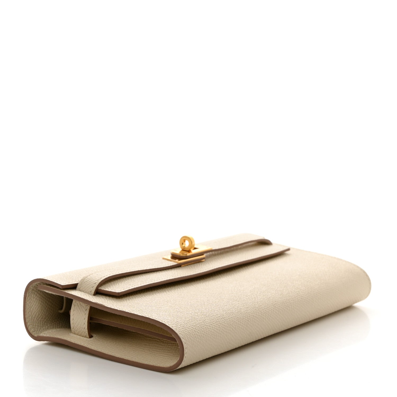 Hermes Epsom Kelly Wallet To Go Craie 4 of 10