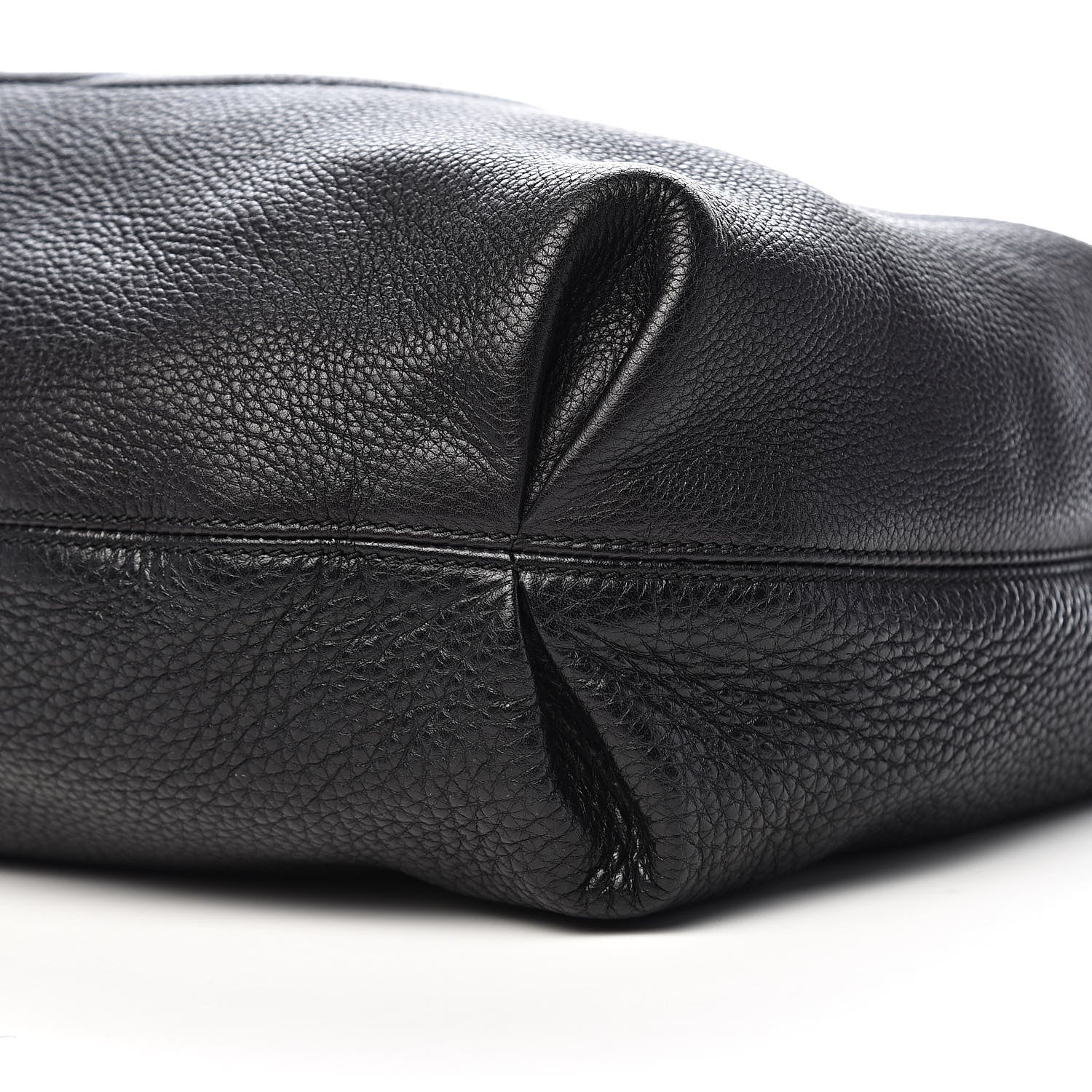 Gucci Pebbled Calfskin Soho Hobo Black 9 of 10