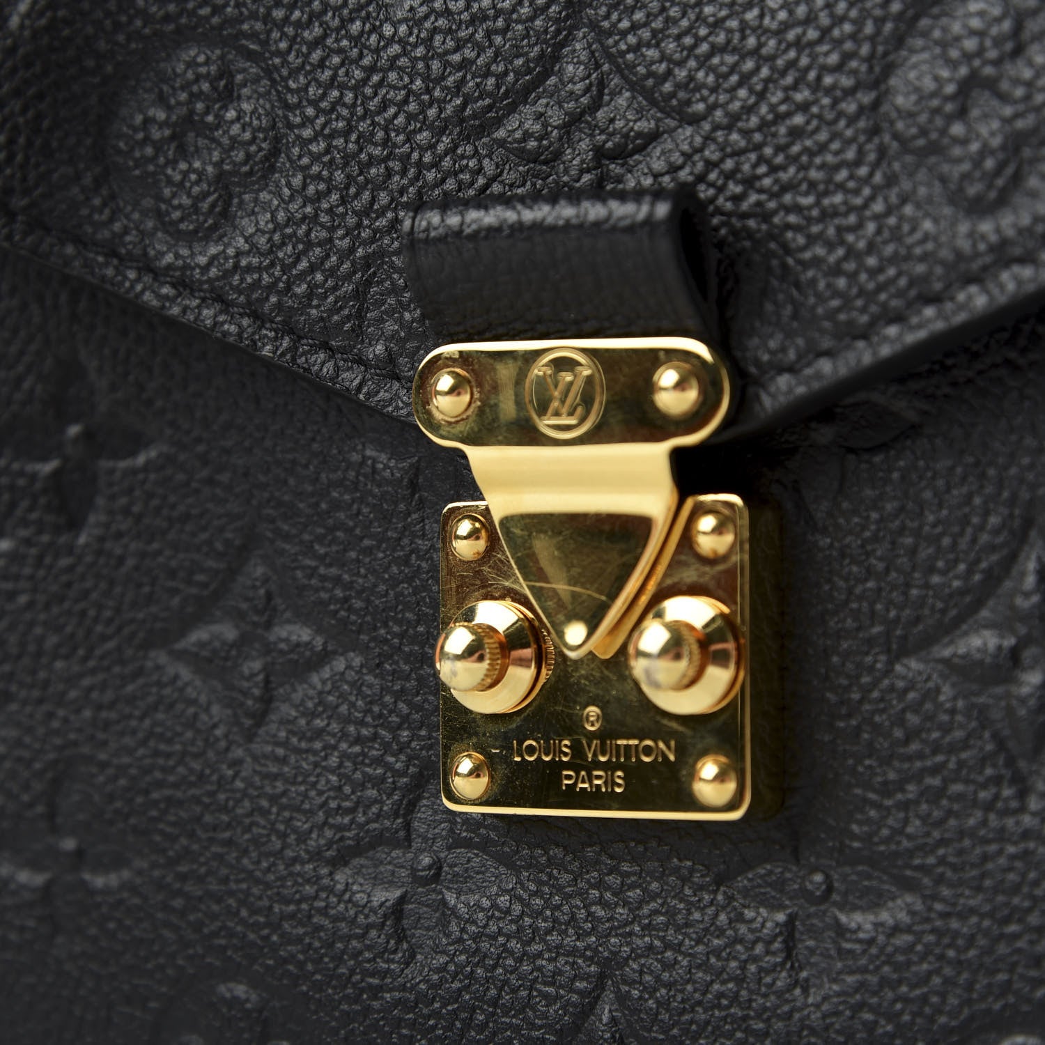 Louis Vuitton Empreinte Pochette Metis Black 12 of 13