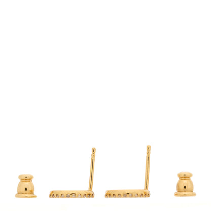 Fendi Metal Crystal F is Fendi Earrings Gold 4 of 5
