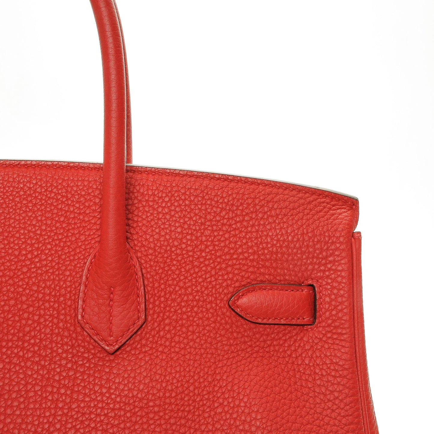 Togo Birkin 35 Rouge Casaque