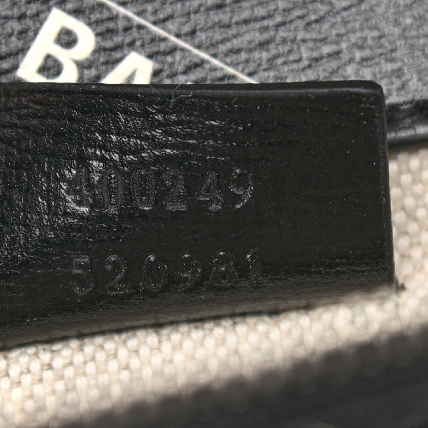 Gucci X BALENCIAGA Calfskin Logo Print Small Dionysus Shoulder Bag Black 7 of 11