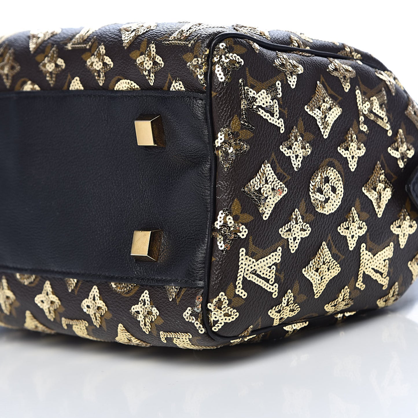 Monogram Sequins Eclipse Speedy 28 Gold
