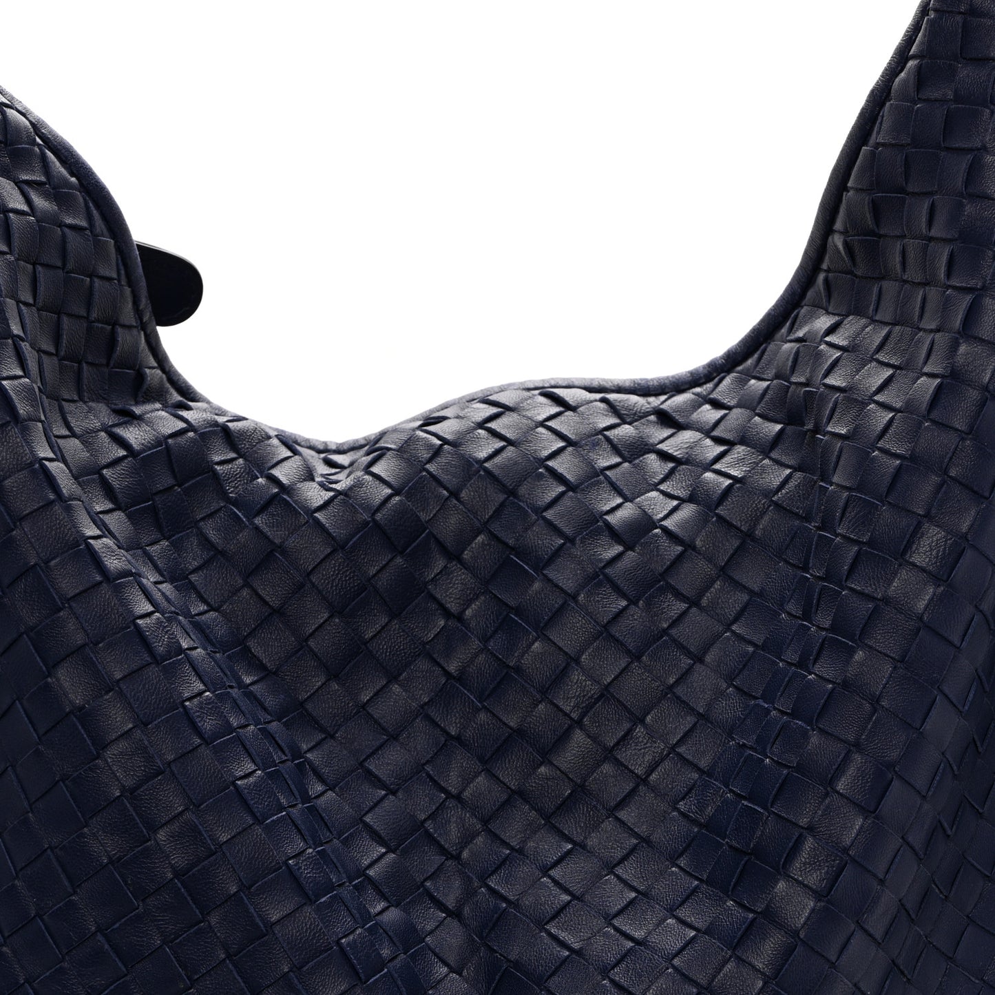 Nappa Intrecciato Maxi Veneta Hobo Sapphire