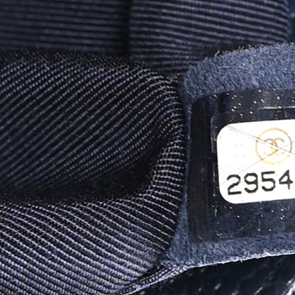 Chanel Caviar Quilted Small Boy Flap Navy 6 of 9