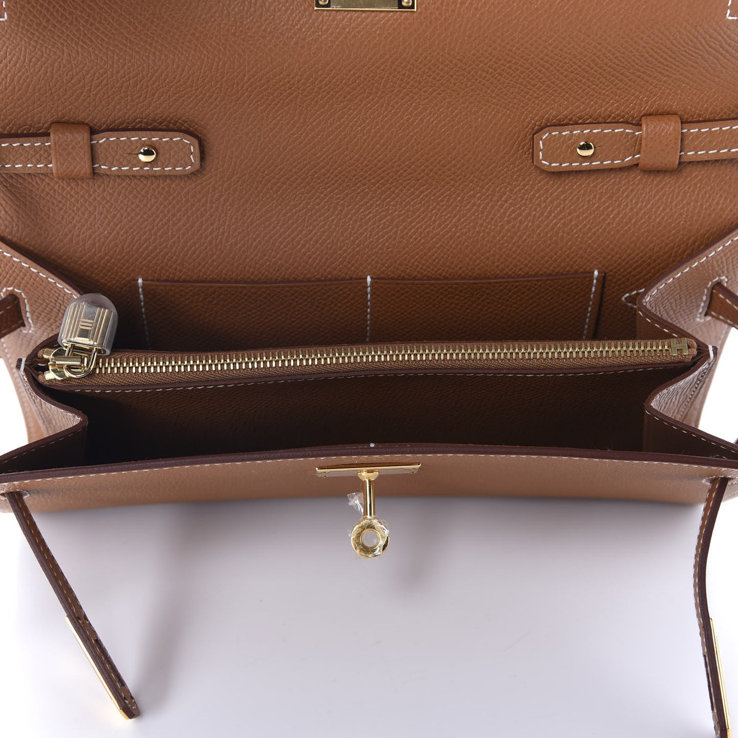Epsom Kelly Wallet To Go Gold