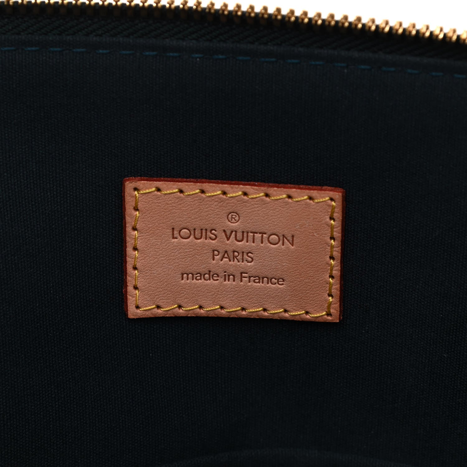 Louis Vuitton Vernis Alma GM Blue Nuit 6 of 8