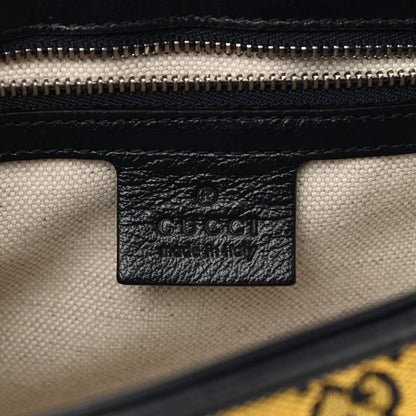 Gucci Monogram Multicolor Matelasse Diagonal Small GG Marmont Shoulder Bag Green Blue Yellow Light Blue Pink 5 of 9