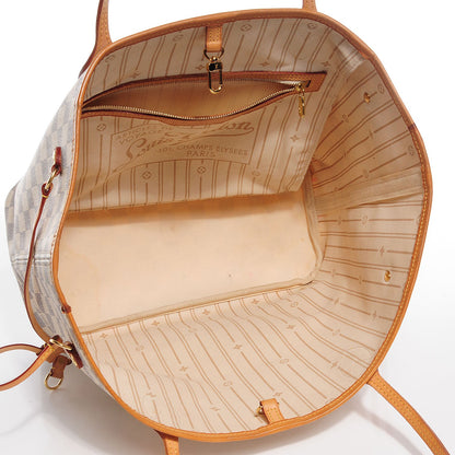 Louis Vuitton Damier Azur Neverfull MM 6 of 8