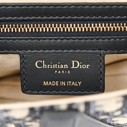 Christian Dior Oblique Saddle Bag Blue 6 of 10