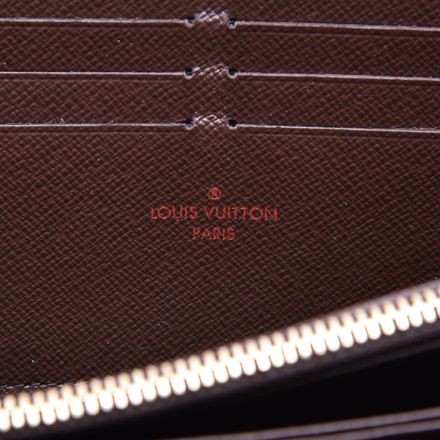 Damier Ebene Zippy Wallet
