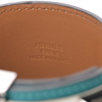 Hermes Epsom Collier de Chien CDC Bracelet S Bleu Paon 4 of 6
