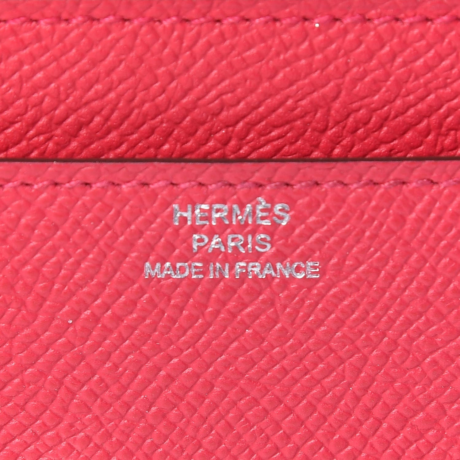 Hermes Epsom Constance Long Wallet Rose Extreme 6 of 10