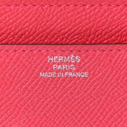 Hermes Epsom Constance Long Wallet Rose Extreme 6 of 10