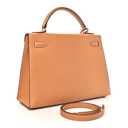 Hermes Courchevel Kelly Sellier 32 Naturelle 3 of 10