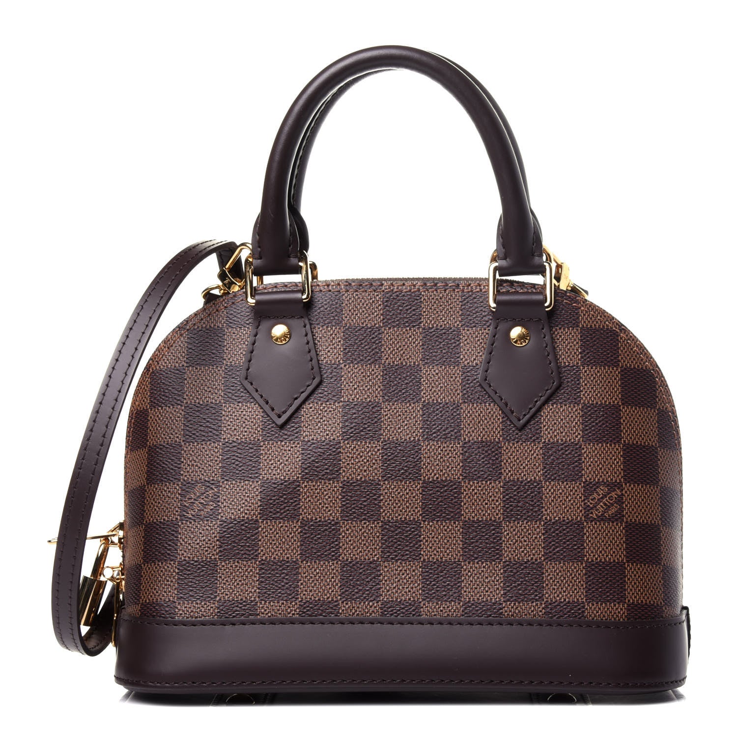 Louis Vuitton Damier Ebene Alma BB 1 of 12