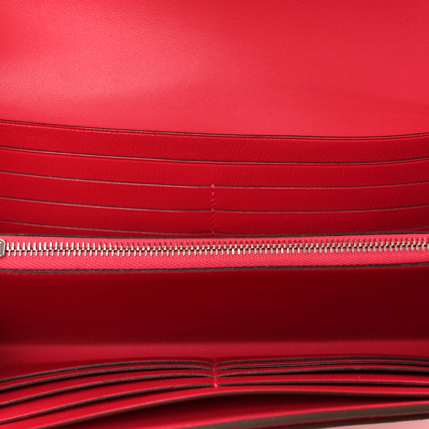 Matte Alligator Constance Long Wallet Rose Extreme