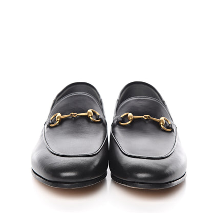 Gucci Lambskin Womens Brixton Horsebit Loafers 40 Black 2 of 9