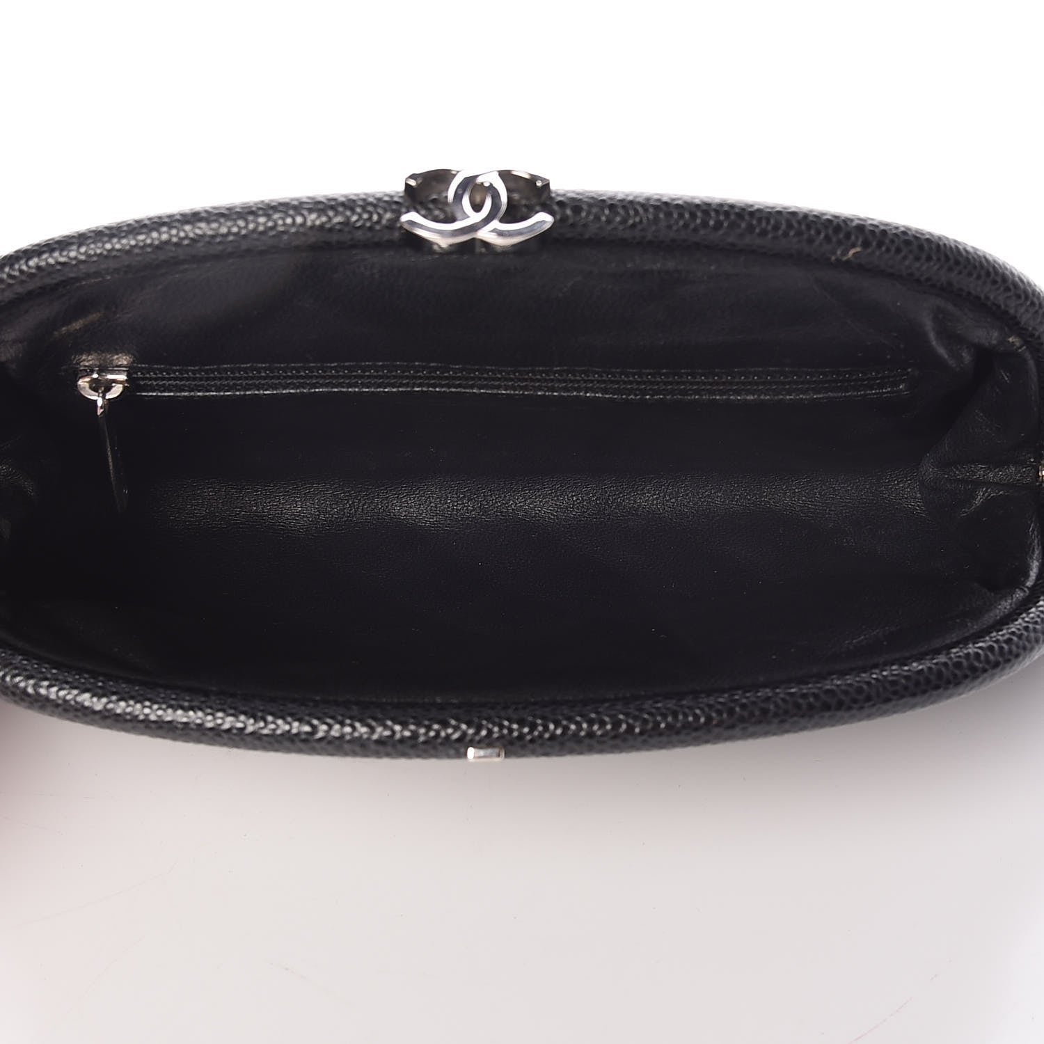 Chanel Caviar Quilted Timeless Clutch Black 7 of 11