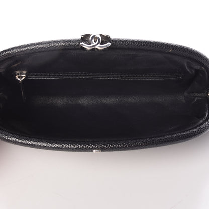 Chanel Caviar Quilted Timeless Clutch Black 7 of 11