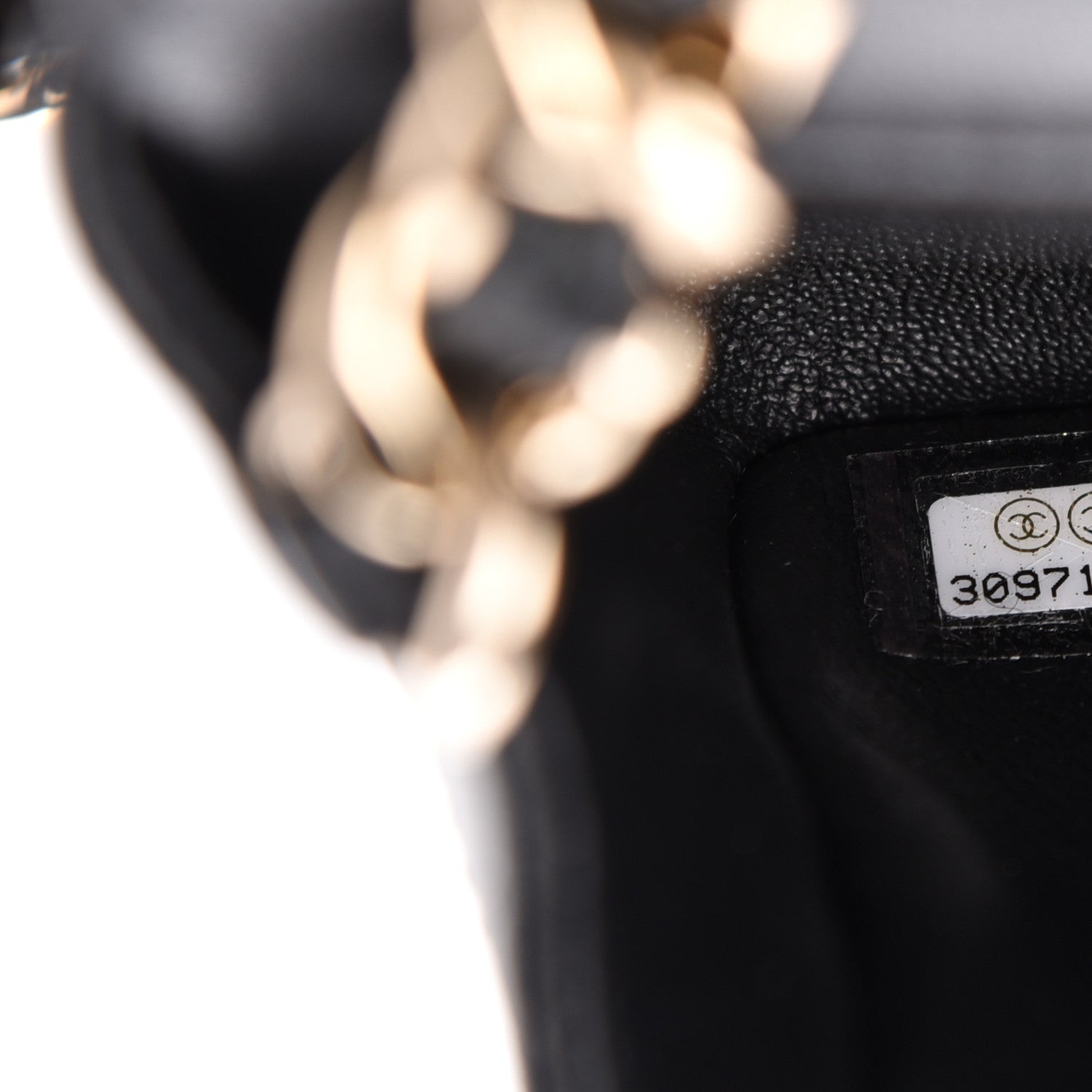 Chanel Lambskin Quilted Mini Coco Charms Rectangular Flap Black 7 of 10