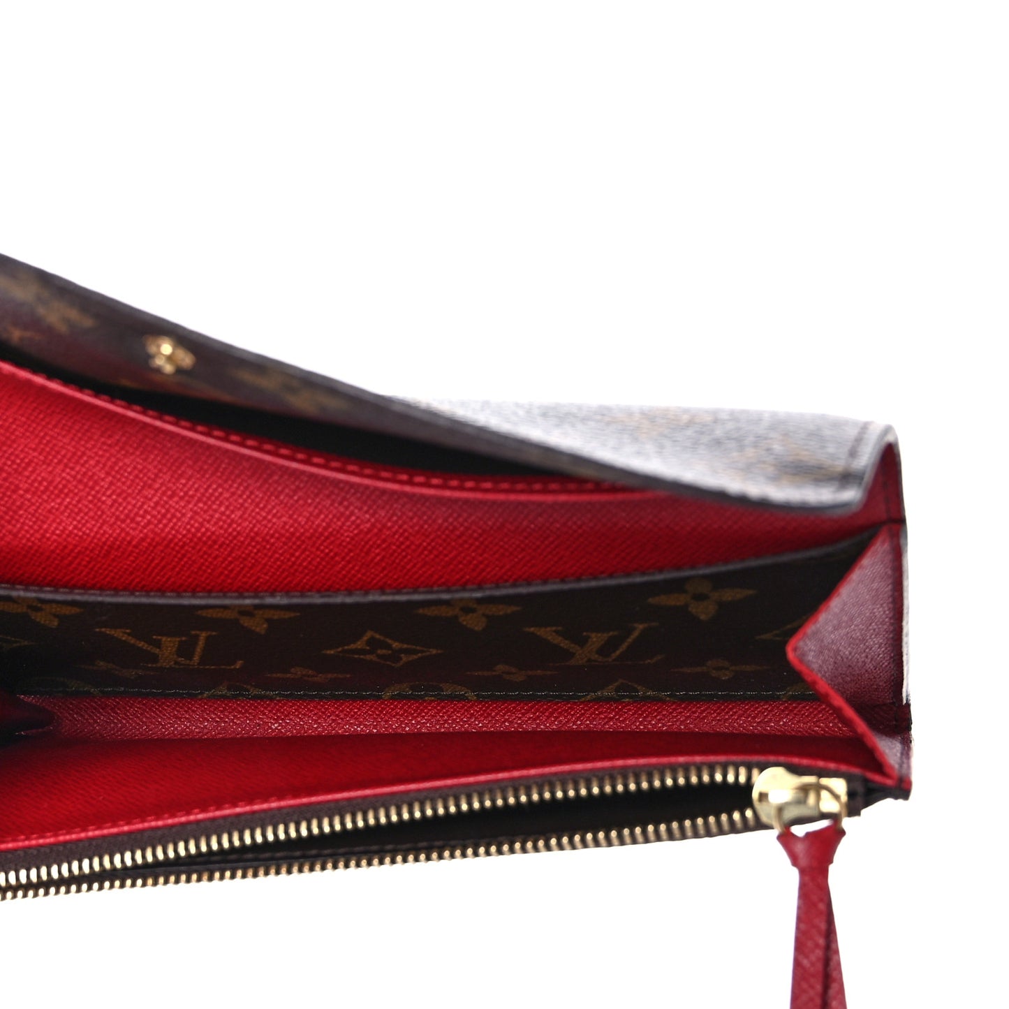 Monogram Emilie Wallet Fuchsia