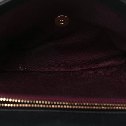Chanel Calfskin Chevron Stitched Medium Coco Flap Bag Black 4 of 17