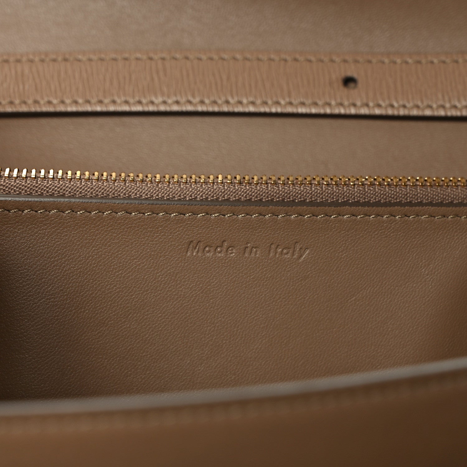 Celine Liege Calfskin Medium Classic Box Flap Bag Taupe 7 of 9