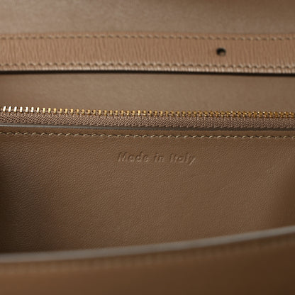 Celine Liege Calfskin Medium Classic Box Flap Bag Taupe 7 of 9